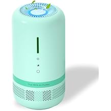 Air Purifiers for Home,H13 HEPA Small Air Purifier for Room up to 960ft2,Air Purifiers for Home Pets,Odor,Dust,Quiet Air Cleaner for Office,Living Room,Bedroom,Kitchen,Green 1 Pack