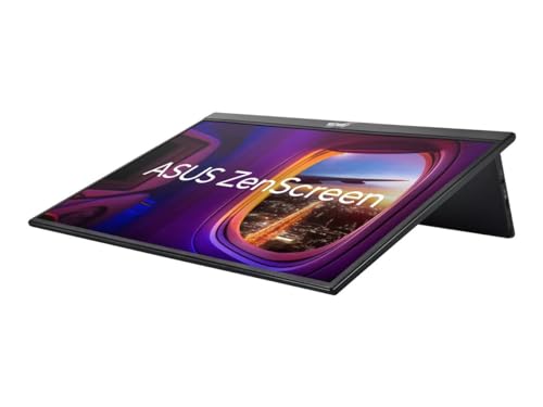 Asus Zenscreen Mb16Qhg Monitor Portatile 16” Pollici (15,6), Pannello Ips, 16:10 Wqxga (2560 X 1600), 120 Hz, Displayhdr 400, 100% Dci-P3, Usb Type-C,