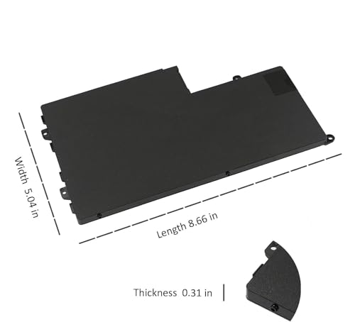 Image of WISTAR 5547 /TRHFF Laptop Battery for Dell Latitude 3450 3550 i5547-3750SLV Latitude 14 3450 15 3550 E3450 E3550 DL011307-PRR13G01 1V2F6 0PD19 P39F Laptop Battery