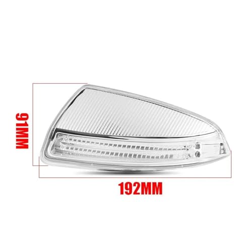 Intermitente de espejo retrovisor Mercedes 2048200721 luz LED C250 C300 C350 2