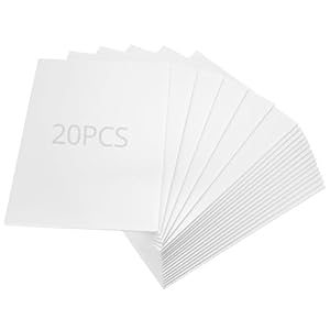 QWORK® A3 Schaumstoffboard 20 Stück 5mm