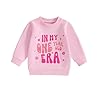 FYBITBO First Birthday Baby Girl Outfit in My One Year Old Era Sweatshirt Fall Long Sleeve Shirt 1st Birthday Girl Clothes