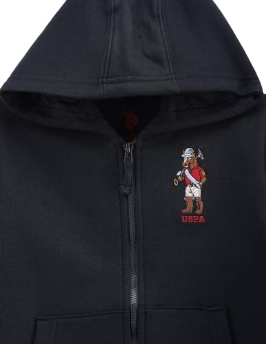 Image of U.S. Polo Assn. Kids Regular fit Cotton Hooded Sweatshirts