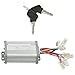 GUIAFUHYE Electric Motor Kit, 48V 1000W Electric Motor, Scooter Motor(Black, Silver)