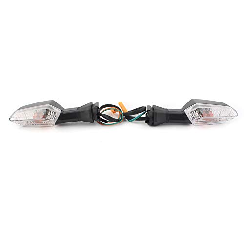 Cnfang4 Motorcycle LED Turn Signals lights Lamp for Kawasaki Ninja 300 White Light