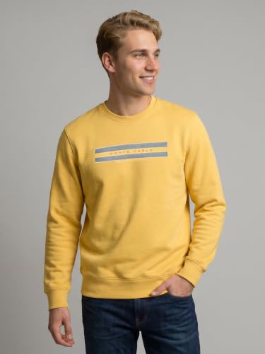 Image of Monte Carlo Mens Regular Fit Full Sleeve Round Neck Solid Winter Sweatshirt