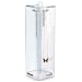 Stock Your Home Long Necklace Holder with 12 Hooks - Acrylic Jewelry Organizer Necklaces Stand and Display Case, Clear
