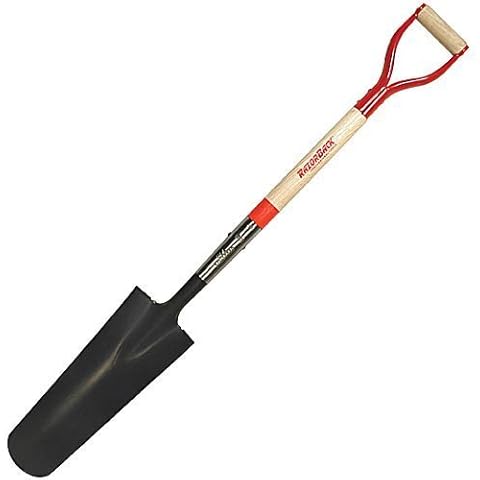 Union Tools Razorback 16" Drain Spade with D-Grip Handle Cover