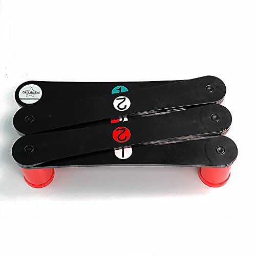 Field Hockey Star Skiller - Lightweight Stickhandling Training Aid, Equipment For Ball Control, Reaction Time & Coordination - Light, Portable & Adjustable Trainer #TOP1