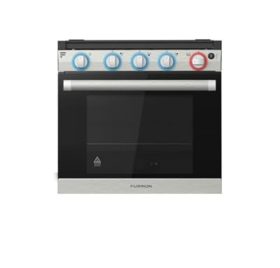Furrion 2021132319 2-in-1 RV Gas Range Oven - 21", Stainless Steel