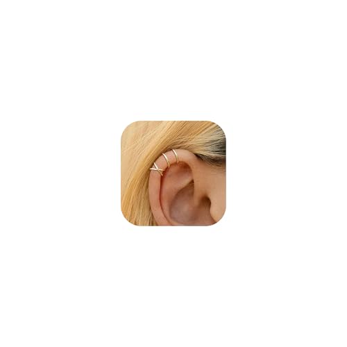 Ear Cuffs Non Piercing Ear Cuff Earrings for Women Teen Girl Gifts Trendy Stuff Clip on Cartilage Earrings Stacks Fake Earrings Jewelry Gifts