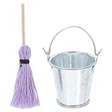 und zuverlässig: dieses miniatur-reinigungsset ist aus materialien gefertigt, die dem regelmäßigen gebrauch standhalten und dafür sorgen, dass es ein fester bestandteil ihrer sammlung bleibt. tinecoglobal staubsaugermopp, tragbarer mini-wischmopp