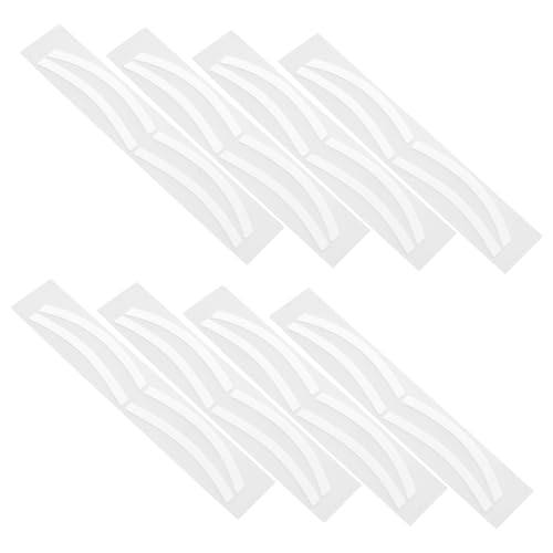 NULYLU 24paia Stencil Per Sopracciglia Silicone Reutilizzabili Modelli Regolabili Per Mapping Delle Sopracciglia Template Essenziale Per Trucco e Sopraccigliari