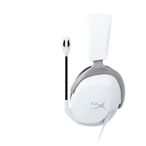 Hyperx Cloudx Stinger 2 Core - Gaming Headset For Xbox, Lightweight Over-Ear Headsets With Mic, Swivel-To-Mute Function, 40Mm Drivers - White #TOP5
