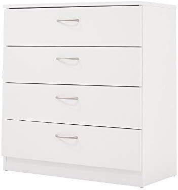 Panana 3/4/5/6 Bedroom Chest of Drawers with Metal Runners Wooden Bedside Storage Cabinet for Living Room Hallway Choice of 4 Sizes