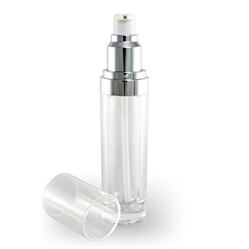 Citizen 30 ML Empty Acrylic Cosmetic Pump Bottle with Lid for Homemade Beauty Products, Lotion and Serum (1 OZ Capacity)