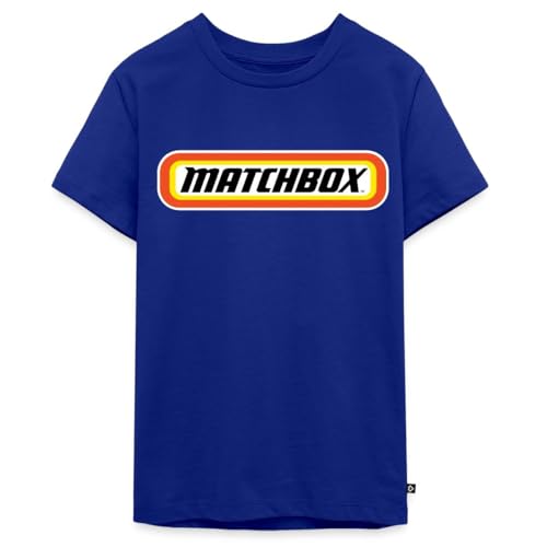 T-shirt Ado Matchbox™ Logo Officiel en coton premium orange jaune et noir Spreadshirt