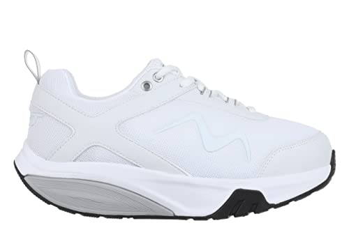 MBT Sport 4 Active Fitness Walking Shoes for Men in Size 9 White