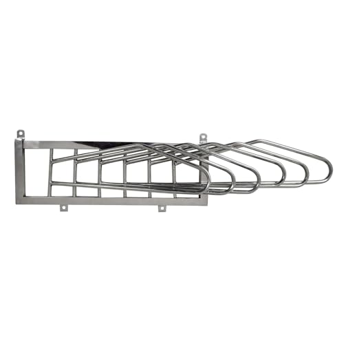 Image of Xray Apron Hanger Stand Stainless Steel Lead Apron Hanger Stand - Heavy Duty & Long-Lasting (1, Set of 6)