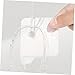 FIXOSHEE 100Pcs Double Sided Transparent Tape Hanging Adhesive Squares for Pictures Holiday Decor and More Safe for Smooth Surfaces Like