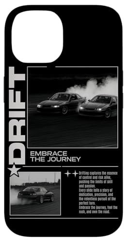 Vintage Japanese JDM Tokyo Japan Drift Race Car Graphic Case for iPhone 14