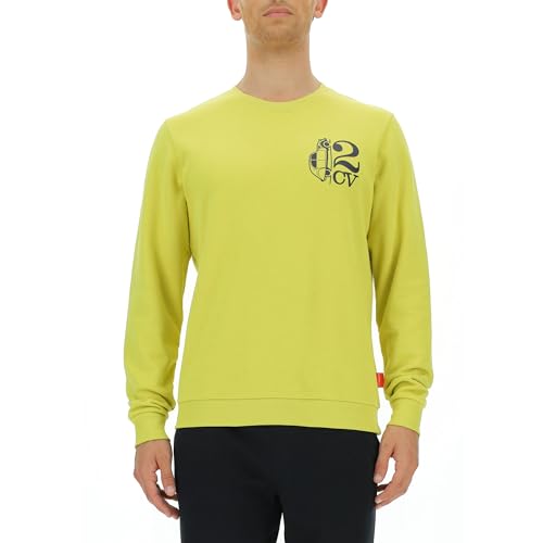 Sweatshirt Homme Citroën C23w avec Col Rond Confortable et Petit Imprimé 2CV