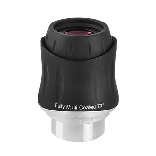 Ocular de 70 grados para telescopios astronómicos ideal para acampadas y astroturismo de fin de semana