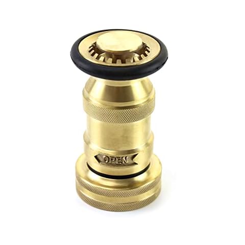 QWORK 1.5" Brass Fire Hose Nozzle Cover