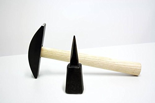 Preisvergleich Produktbild Cajou Sensenzubehör Dengelhammer 500 g und Amboss