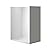 WOODBRIDGE 60 in. L x 32 in. W x 75 in. H Alcove Solid Surface Shower Combo Kits with Glue Up Shower Walls in High Gloss White and Curbless Shower Base with Reversible Drain in White