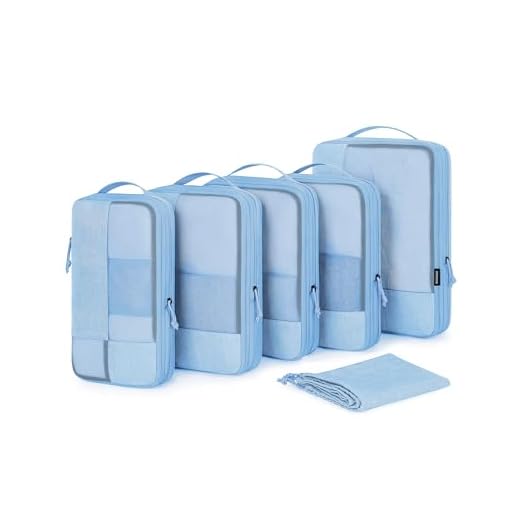 Can you take shoes on carry on luggage Bagsmart Compression Packing Cubes Set
