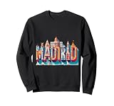 Madrid España Tee - Madrid España Mujer Hombre Deporte Sudadera