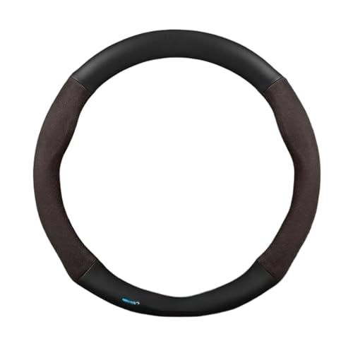 と互換性がある マツダ BT-50 CX-3 CX-4 CX-5 CX-7 CX-9/MX5 3/アクセラ 6 Gh Gj/デミオ対応 カーステアリングホイールカバー(Round Brown B)
