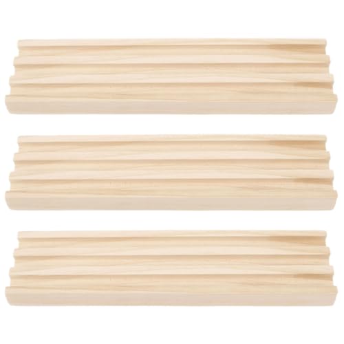 Supports de dominos en bois de pin mexicain antidérapants pour soirées jeux