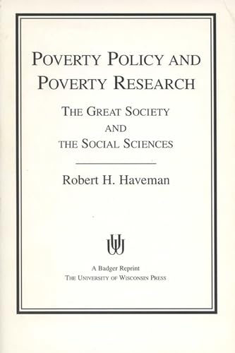 Poverty Policy And Poverty Research
