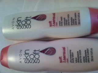 Avon Skin so Soft Creamy Body Wash Soft & Sensual 11.8oz. Aryan Oil