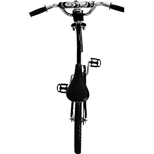 Tracer 20 Inch Bike Bmx S-Type Frame Coaster Break For Boys And Girls (Black) #TOP1