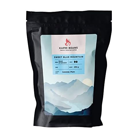 Kaphi Beans Medium Roast Jamaican Blue Mountain Coffee Blend Coffee Beans- Freshly Roasted (Wholebean, 250g) Cover
