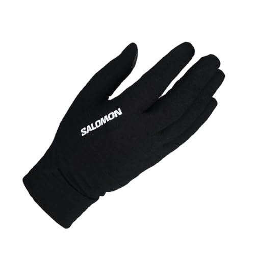 Salomon Merino Handschuhe natürliche Winterwärme atmungsaktiver Tragegefühl Touchscreen-kompatibel feuchtigkeitsableitende Wolle zum Laufen