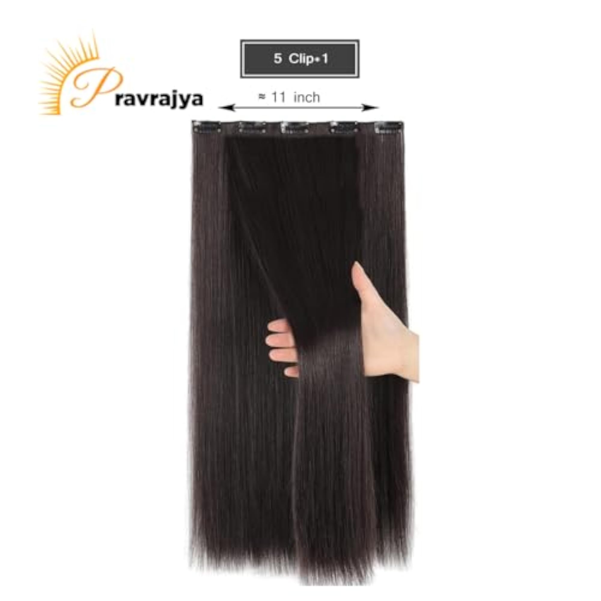 Women's 22 Inch Synthetic Straight Hair Extensions