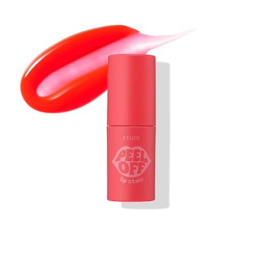 Image of ETUDE Dear Darling Peel Off Lip Stain (Pink Flash) - Teen girl gifts, Hydrating Hydrogel Tint, Fruity scent, Long Lasting & Waterproof, High Pigment, Easy Peel Off, All‑Day Color Lip Tattoo