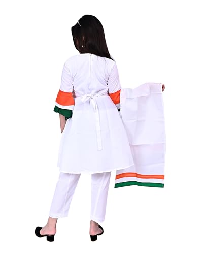 Image of Arshia Fashions Girls Ethnic Wear Kurti and Dhoti Pant Set