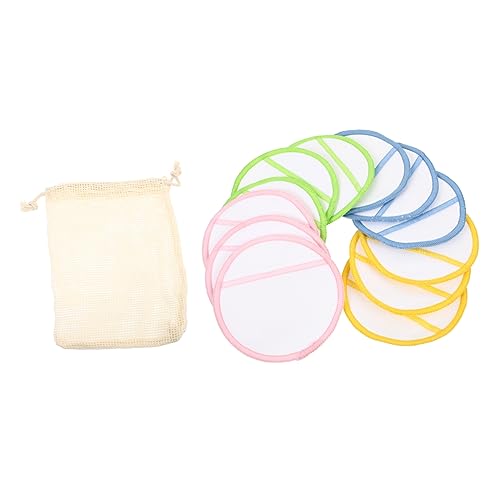 FRCOLOR Discos Desmaquillantes Reutilizables De Almohadillas Para Quitar Polvos Con Material De De Bambú Esponjas Limpiadoras Faciales Cuidado Diario