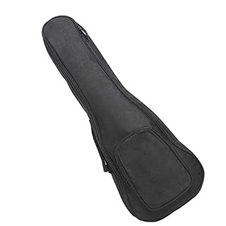 Vaguelly 1 Pc Ukulélé Concert 26 Pouces Doux Rembourré Ukulélé À Étui Avec Double Bandoulière Hawaii Guitare Portable De… - Les Beatles, Paul McCartney, John Lennon, RIngo Starr, George Harrison