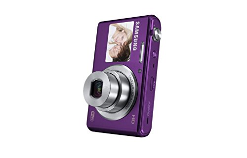 Image of Samsung DV150F 16.2MP Smart WiFi Digital Camera with 5X Optical Zoom and 2.7-inch Front and 1.5-inch Rear Dual LCD Screen (Purple), 4GB Card, Camera Case with Free Samsung Backpack