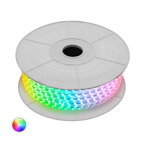 LEDKIA LIGHTING Bobina de Tira LED Regulable 220V AC 60 LED/m 50m...