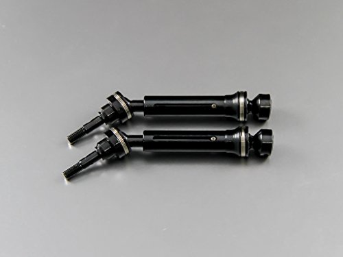 G.P.M. Traxxas 1/16 Mini E-Revo, Mini Summit Tuning Teile Steel #45 Front/Rear CVD Drive Shaft - 1Pr Set Black