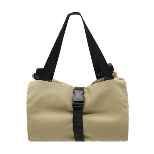 LIXSAZSE Herramientas seguras y organizadas con bolsa enrollable impermeable para herramientas, bolsa enrollable multiusos para, de almacenamiento de, caqui