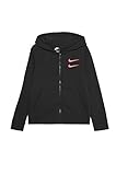 Material: 100% Polyester Nike Kinder Swoosh Fz Unterjacke, Black/Black/Ember Glow, M