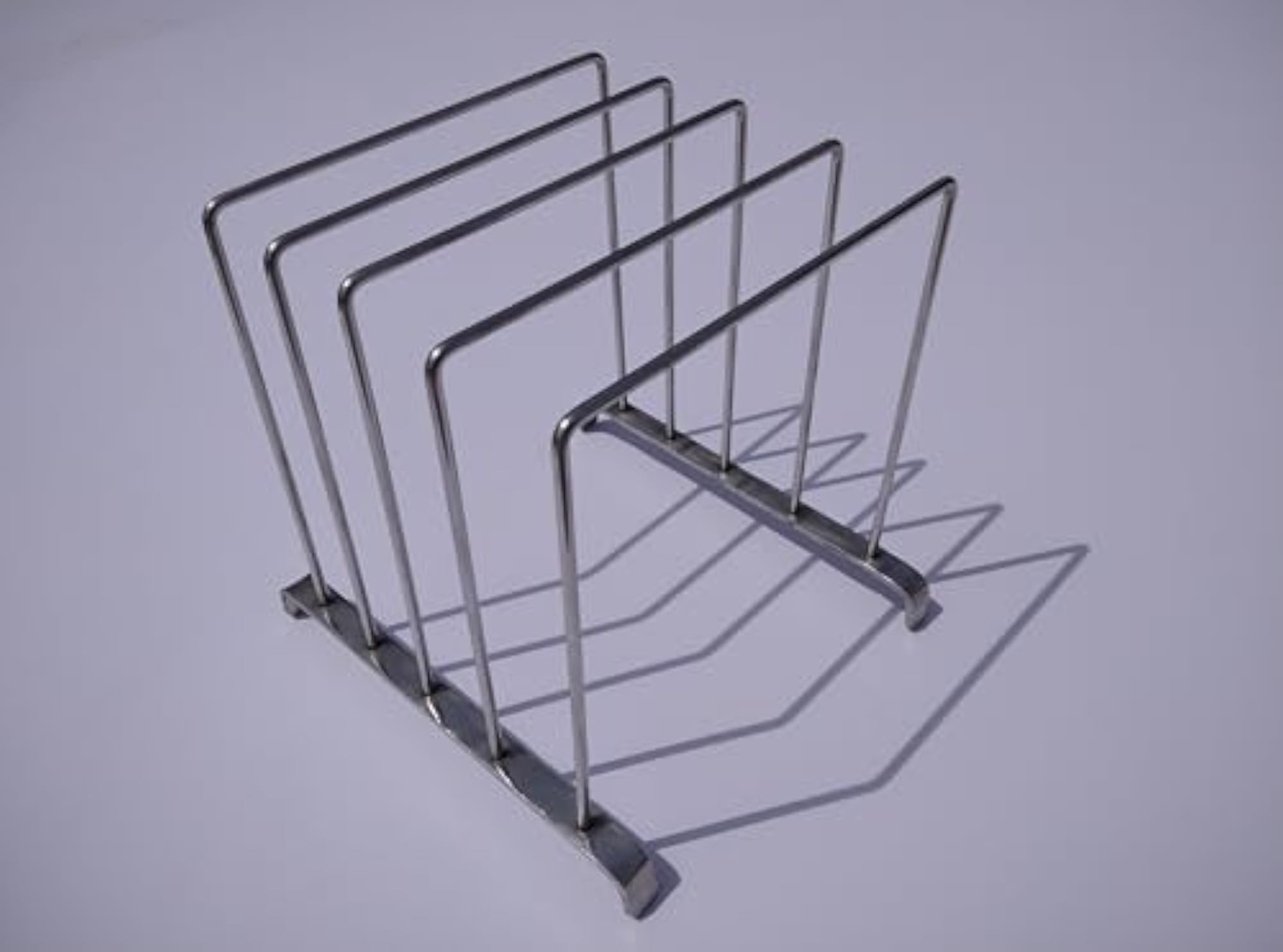 Stainless Steel Plate Stand Organizer, Kitchen Dish Holder